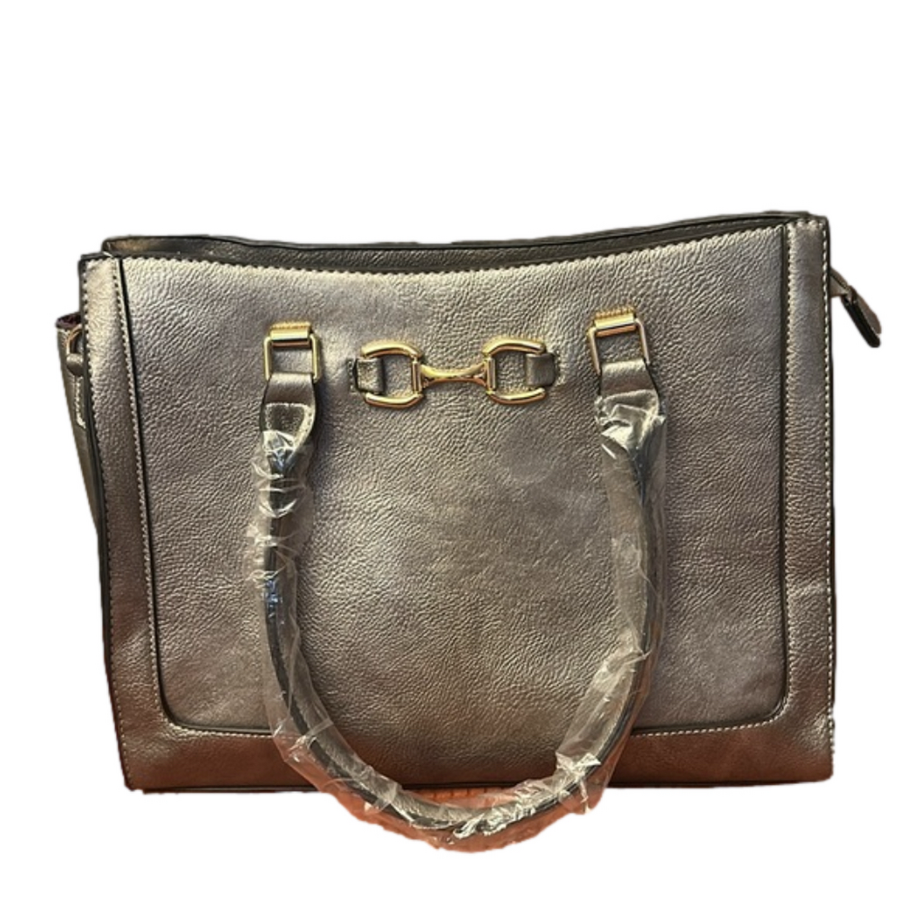 BG Fashion Pewter handbag NEW - Picture 6 of 6